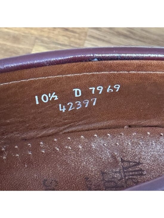Allen Edmonds Stowe Tassel Loafer Size 10.5 D Brown Genuine Leather Made In USA main image 14